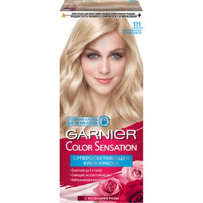 Краска для волос GARNIER Color Sensation 110мл 111 Платиновый блонд