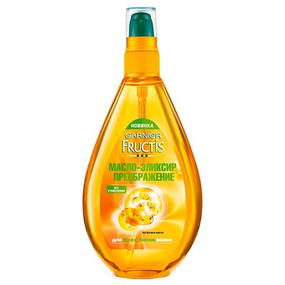 Специальные средства для волос GARNIER Fructis 150мл Преображение масло-Эликсир