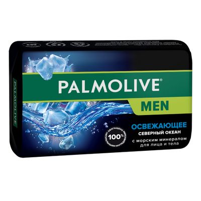 Мыло туалетное PALMOLIVE MEN 90г Северный океан освежающее