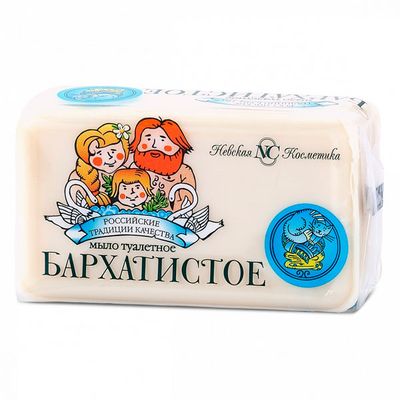 Мыло туалетное БАРХАТИСТОЕ 140г