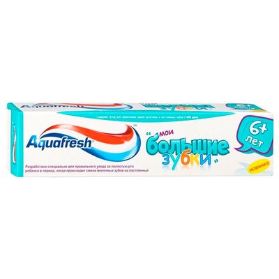 Зубная паста AQUAFRESH 50мл Мои большие зубки