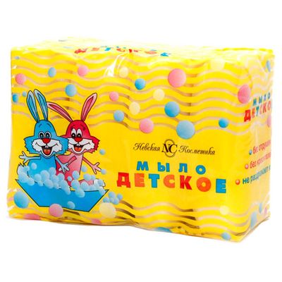 Мыло туалетное ДЕТСКОЕ 100г*4