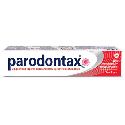 Зубная паста PARODONTAX 75мл классик без фтора*12