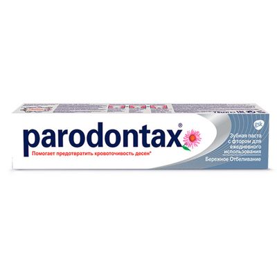 PARODONTAX 75мл бережное отбеливание *12