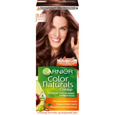 Краска для волос GARNIER Color Naturals 110мл 5.23 Прян.каштан