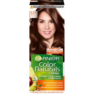 Краска для волос GARNIER Color Naturals 110мл 3.23 Темный шоколад