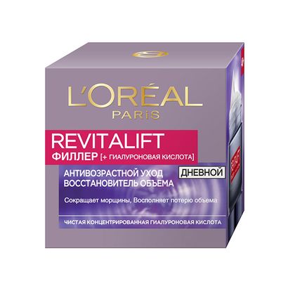 Крем для лица L'OREAL Revitalift 50мл Филлер дневной Восстановитель объема