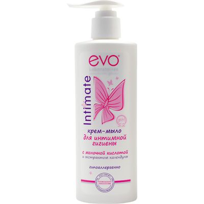 Крем-мыло EVO Intimate 200мл для интимной гигиены
