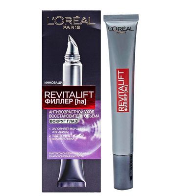 Крем для лица L'OREAL Revitalift 15мл Филлер Восстановитель объема вокруг глаз