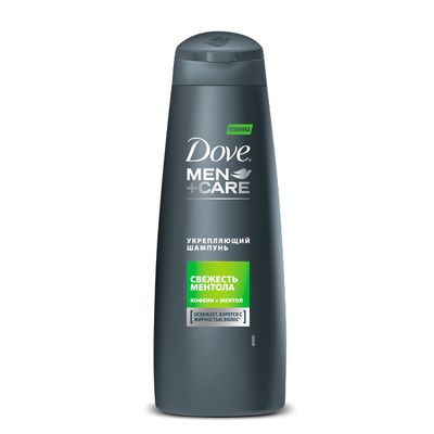Шампунь для волос DOVE/ДАВ MEN CARE 250мл Свежесть Ментола