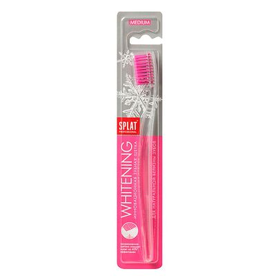 Зубная щетка SPLAT Professional 1шт WHITENING средняя