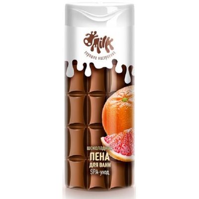 Пена для ванн MILK 400мл Шоколадная SPA-уход