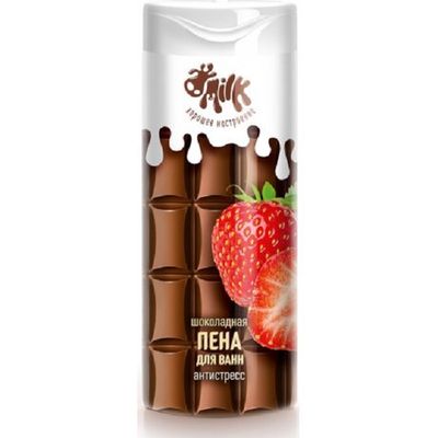 Пена для ванн MILK 400мл Шоколадная Антистресс