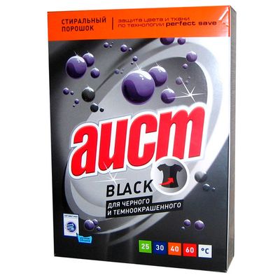 Стиральный порошок АИСТ 400г Black для черного