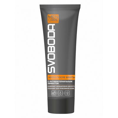 Крем после бритья SVOBODA MEN CARE 76мл С антибактериальным эффектом*15