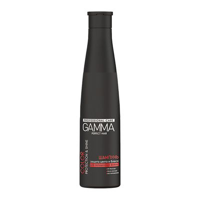 Шампунь для волос GAMMA Perfect Hair 350мл защита цвета и блеск для окрашенных волос