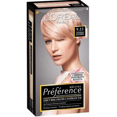 Краска для волос L'OREAL Preference 270мл 9.23 Розовое золото