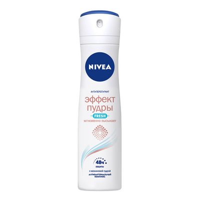 Дезодорант для тела NIVEA 150мл спрей Эффект Пудры Fresh