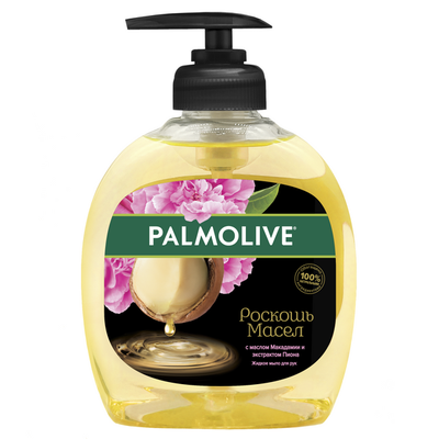 Мыло жидкое PALMOLIVE Роскошь масел 300мл макадамия и пион