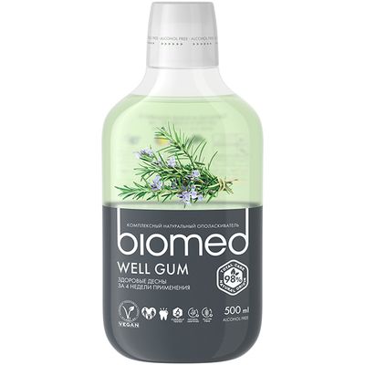 Ополаскиватель для полости рта BIOMED 500мл Well gum