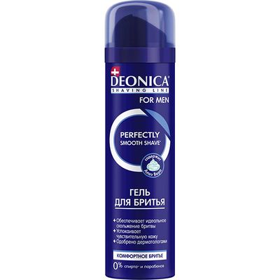 Гель для бритья DEONICA FOR MEN 200мл Комфортное бритье