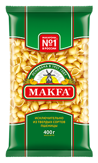 Макаронные изделия Макфа Ракушки 400г