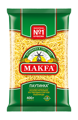 Макаронные изделия Макфа Паутинка 400г