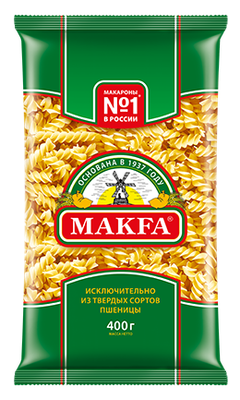 Макаронные изделия Макфа Спирали 400г