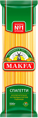 Макаронные изделия Макфа Спагетти 400г