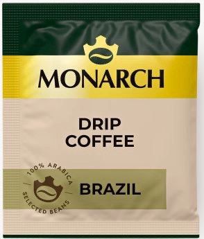 Кофе МОНАРХ натур.жарен.молотый Drip Арабика Бразилия 7*55г