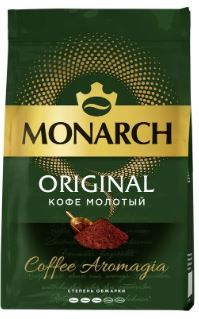Кофе МОНАРХ ОРИДЖИНАЛ натур.молотый м/у 12*70г