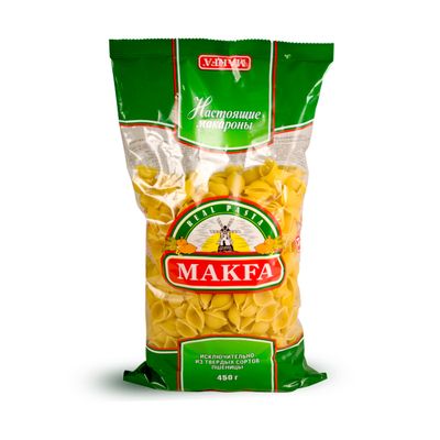 Макаронные изделия Макфа Ракушки 400г