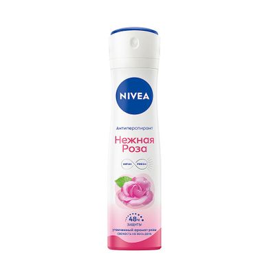 Дезодорант для тела NIVEA 150мл спрей Нежная роза*6