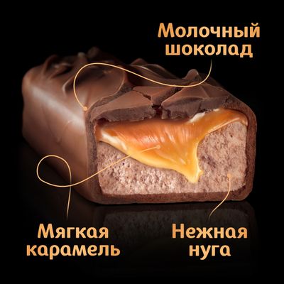 Шоколадные конфеты Mars minis с карамелью и нугой, 2.7 кг