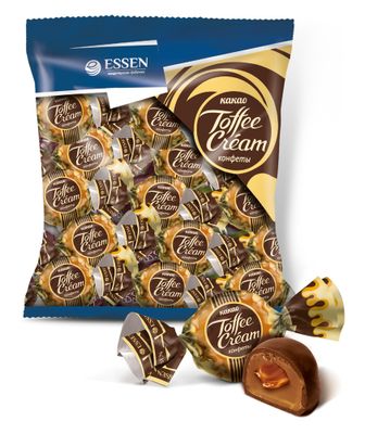 Конфеты ЭССЕН "TOFFEE CREAM" какао 1 кг (4)