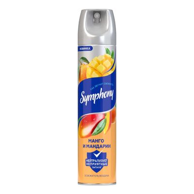 Освежитель воздуха SYMPHONY 300см3 Манго и мандарин*6