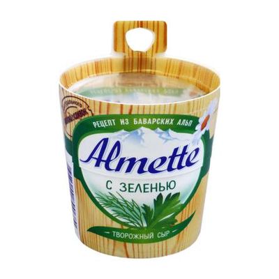 Сыр творожный Almette С зеленью 150г 1/8