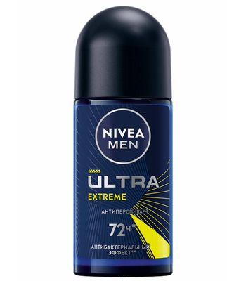 Дезодорант для тела NIVEA MEN 50мл ролл ULTRA EXTREME