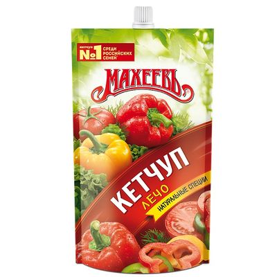 Кетчуп Махеев Лечо Д/П 300 г