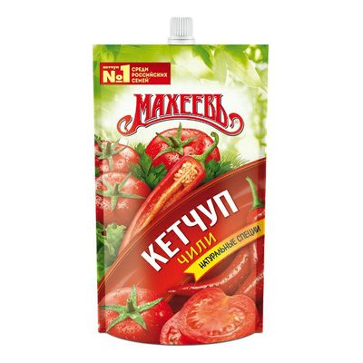 Кетчуп Махеев Чили Д/П 500г