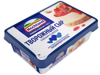 Сыр Хохланд творожный для кулинарии 65% пл/в 9*180 г