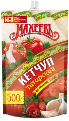 Кетчуп Махеев Татарский Д/П 500 г