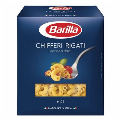 Barilla Рожки №41 (Chifferi Rigati) 450гр.*14