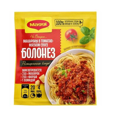 МАГГИ на Второе для Макарон Болоньезе 30гр.*12