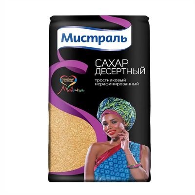 Мистраль Сахар Десертный трост. нераф. 900гр.*12