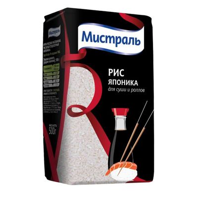 Мистраль Рис Японика 500гр.*12