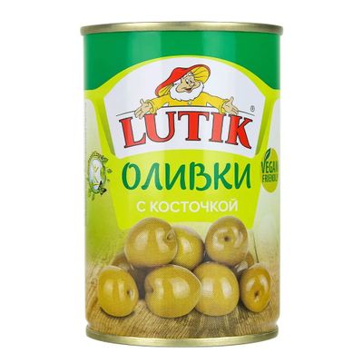 LUTIK Оливки  с/к 280мл.*12