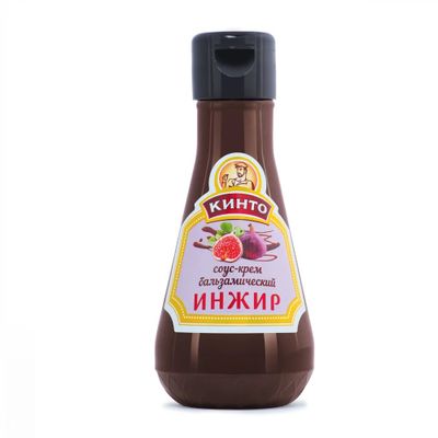 КИНТО соус-крем бальзамический "Инжир" 185гр.*6 пэт
