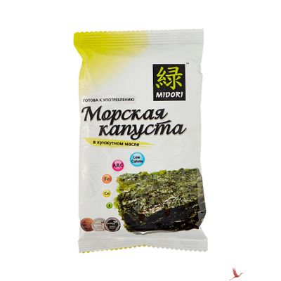 Морская капуста Мидори жар в кунжутном масле 5г