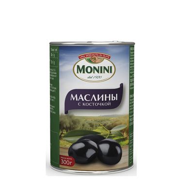 MONINI Маслины  с/к 300гр.*12